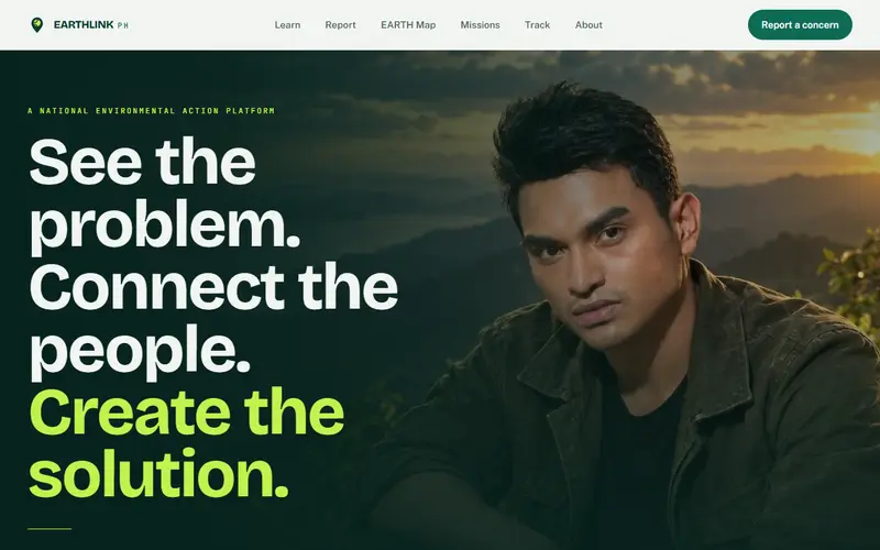 EARTHLINK Philippines website preview